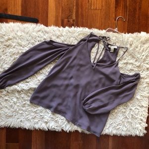FOREVER21: Lavender off shoulder top